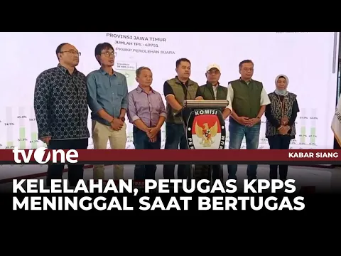 Dua Petugas KPPS di Kediri Meninggal Dunia