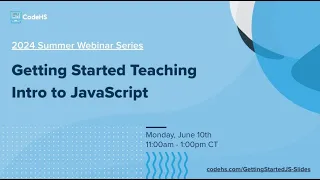 Getting Started Teaching JavaScript
