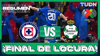 HIGHLIGHTS - Cruz Azul vs Santos | Liga MX - Jornada 7 Apertura 2026 | TUDN