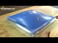 Installing a replacement skylight dome