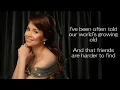 Can We Just Stop And Talk Awhile by Lea Salonga