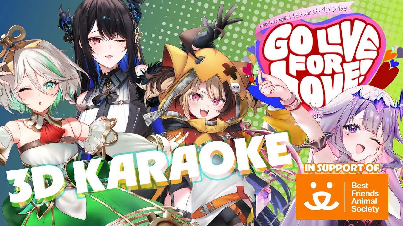 Singing KARAOKE for charity! | GO LIVE for LOVE! #GOLIVEforLOVE