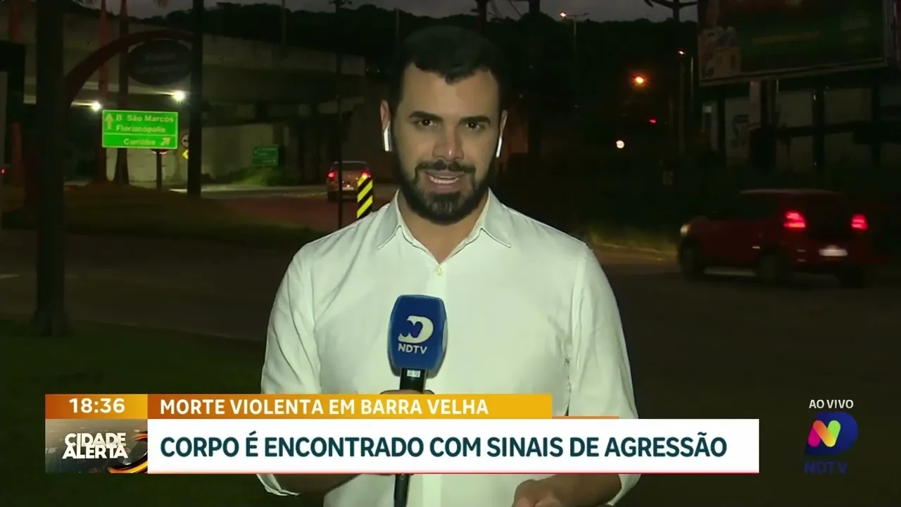 Corpo é encontrado com sinais de agressão em Barra Velha