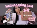 MALL HAUL girly shopping PINK VS Coach B BW Altar d state Ross tj maxx