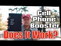 Boosting Your Cell Signal Is this Cell Phone Booster from Amazon Worth It Camping Gear Review