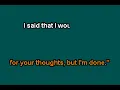 Good Old War - Coney Island (Karaoke)