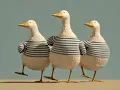 Three Geese