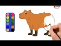 How to Draw Capybara
