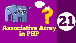 21 - Associative Array in PHP HINDI Associative array syntax and example php