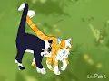 Swift paw and brightpaw animation warrior cats mini film