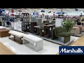 MARSHALLS FURNITURE ARMCHAIRS CHAIRS COFFEE TABLES DECOR SHOP WITH ME SHOPPING STORE WALK THROUGH
