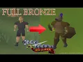 Oldschool Runescape Making Full Bronze