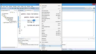1 Variables in Java Malayalam Tutorial