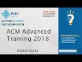 ACM Advanced Training 2018 - Lecture 3-1