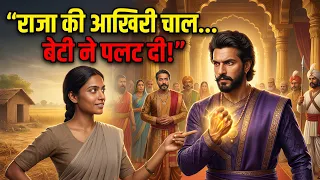 राजा की आखिरी चाल… बेटी ने पलट दी! | किसान की बेटी की बुद्धिमानी | Hindi Moral Story
