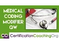 Medical Coding Tips Modifier QW CLIA Waived Modifier