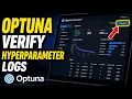 How to verify hyperparameter logs using Optuna dashboard - Beginner Guide