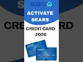 SearsCard - Activate Sears Credit Card Instantly 2026