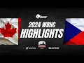 2024 WBHC Highlights: Canada vs. Czechia (Men's A Gold Medal Match)