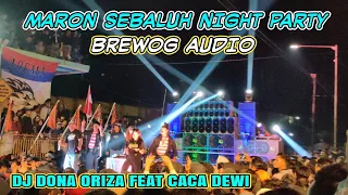 mwening full pargoy perform brewog audio feat dj dona oriza u0026 caca dewi di pujon malang