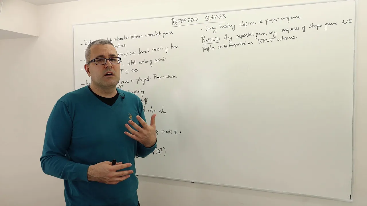 1. Finitely Repeated Games: Introduction (Game Theory Playlist 8)