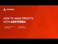 Adsterra Onboarding for Publishers