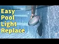 Replace a Swimming Pool light Underwater