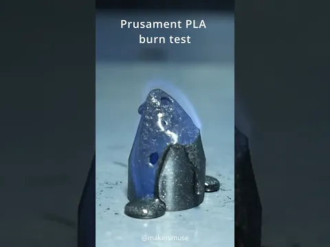 This 3D print burnt like a candle