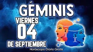 💥BOOOM💣 ESTO ES ALGO MUYY GORDOOO🔎😱 géminis ♊ Horóscopo diario 4 DE SEPTIEMBRE 2026🔮 horóscopo #new