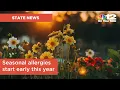 Spring allergies hitting earlier than usual in Virginia