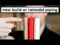 PEX vs COPPER vs CPVC plumbing pipes