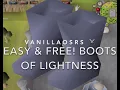 Boots of Lightness OSRS - How to Get Location