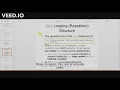 CS126-8 Looping Structure Part1