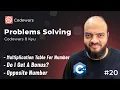 Problems Solving With C Level One - 20