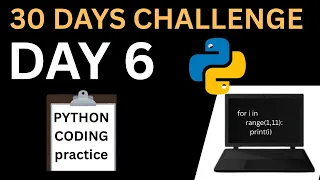 Day 6 - Solve 5 Python Coding Problems 30 Days Python Coding Practice challenge