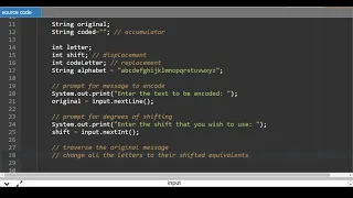 Java Cryptography Lesson 02 Caesar s Cipher