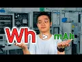 why Watt-hour is superior mAh vs Wh