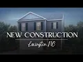 Walkthrough Tour of New Construction Homes in Lexington NC