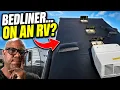 This rv roof will never be the same again
