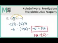 KutaSoftware PreAlgebra - The Distributive Property