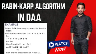 Rabin Karp Algorithm String Matching