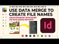 Stop Renaming PDFs Batch Export Auto-Name Files from InDesign