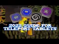 Osrs 2022 Tele Tab Training Guide - Lunar Ancient and Standard Tabs