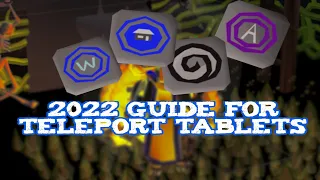 Osrs 2022 Tele Tab Training Guide - Lunar Ancient and Standard Tabs