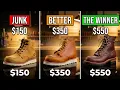 150 vs 350 vs 550 Work Boots