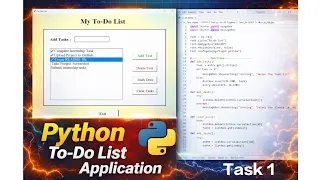 Python Tkinter To-Do List Application CODSOFT Internship Task Beginner Project