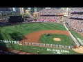 Unfurl the Flag in Time Lapse at 2016 MLB All Star Game at Petco Park