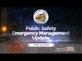 Emergency Management - Hazard Mitigation Plan Meeting
