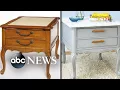 From trash to treasure Lara Spencer revamps old furniture