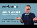 Community Live Stream - Lessons Learned